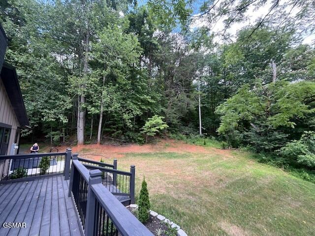 2359 Grassy Branch Rd, Sevierville, TN 37876 - view of wooden terrace