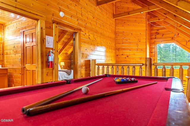 655 Stockton Dr, Sevierville, TN 37876 - playroom with wood walls and pool table