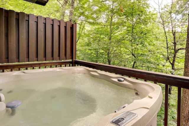 1656 Racoon Den Way, Sevierville, TN 37862 - deck with a hot tub