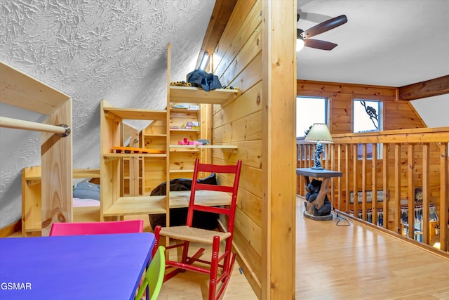 3501 Ginseng Way, Pigeon Forge, TN 37862 - bedroom featuring wood finished floors and wood walls