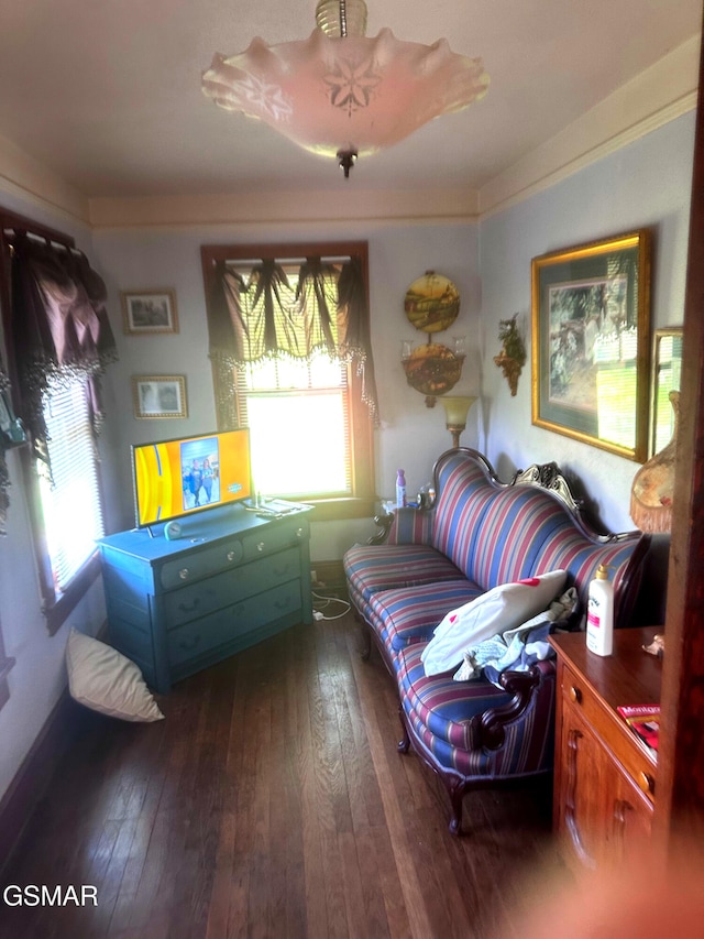 3451 Cosby Hwy, Cosby, TN 37722 - living area with hardwood / wood-style flooring
