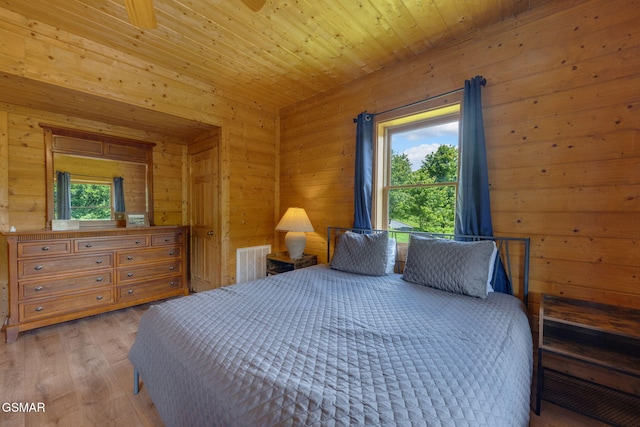 1619 Jed Trl, Sevierville, TN 37862 - bedroom featuring wooden walls and wood finished floors