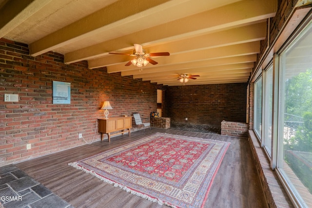 944 Smoky Mountain View Ct, Seymour, TN 37865 - sunroom with beam ceiling