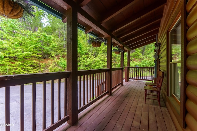 3186 Emerald Springs Loop, Pigeon Forge, TN 37862 - view of deck
