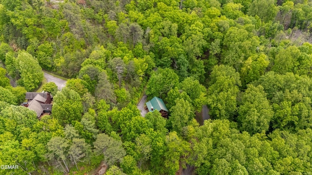 3186 Emerald Springs Loop, Pigeon Forge, TN 37862 - aerial view of a heavily wooded area