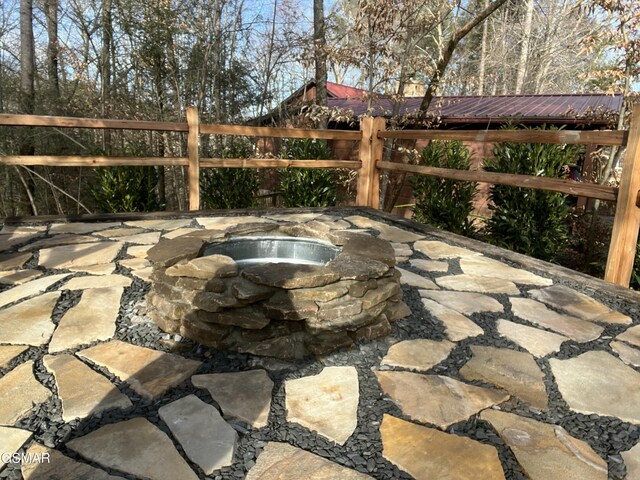 3828 Saddle Brook Way, Sevierville, TN 37862 - view of patio with fence