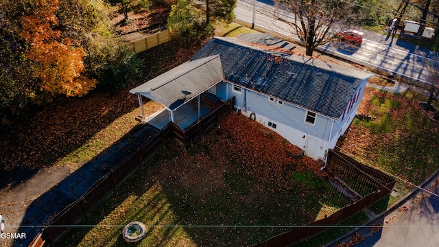 aerial view