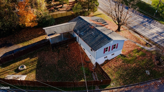 aerial view