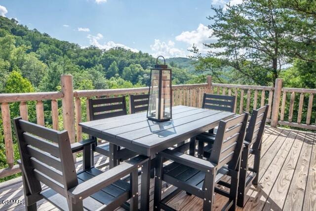 view of deck