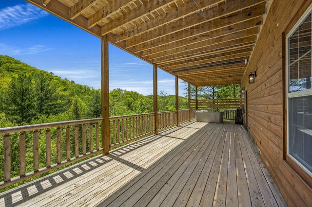 view of deck