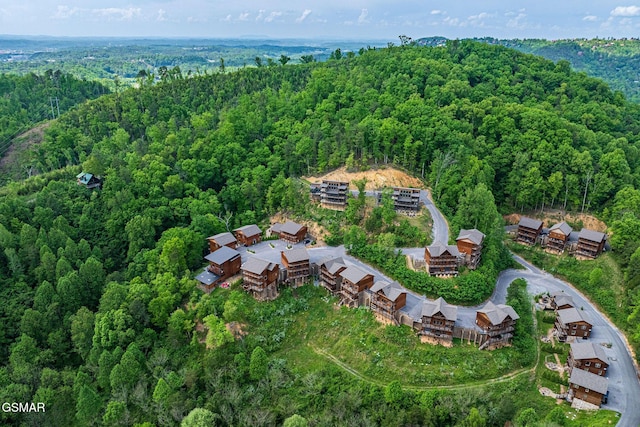 4541 Shangrila Way, Sevierville, TN 37876 - bird's eye view featuring a forest view