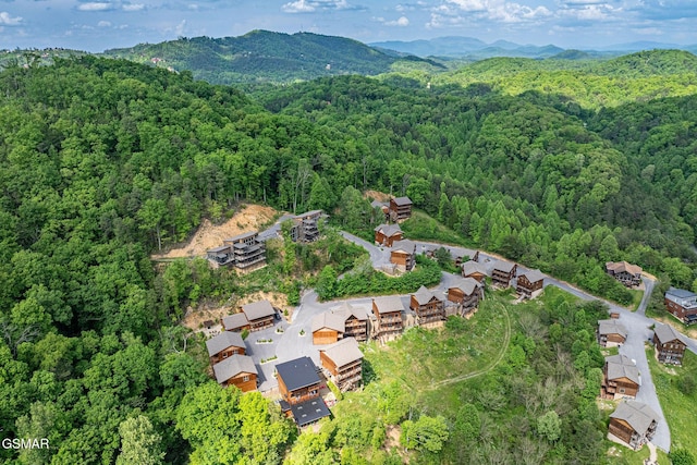 4541 Shangrila Way, Sevierville, TN 37876 - bird's eye view featuring a view of trees and a mountain view