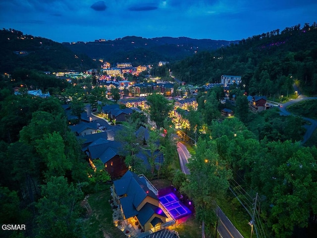 604 Cherokee Orchard Rd, Gatlinburg, TN 37738 - aerial view of a heavily wooded area