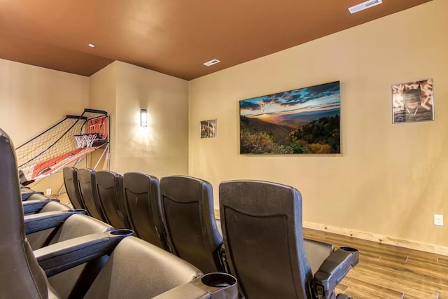 604 Cherokee Orchard Rd, Gatlinburg, TN 37738 - cinema featuring wood finished floors and baseboards