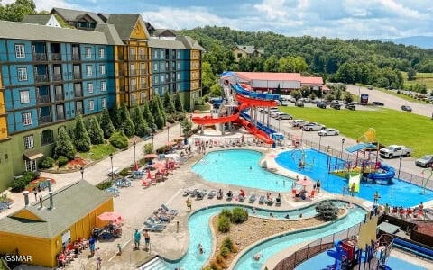 view of pool