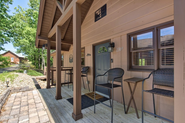 2319 Panther Way, Sevierville, TN 37876 - view of wooden terrace