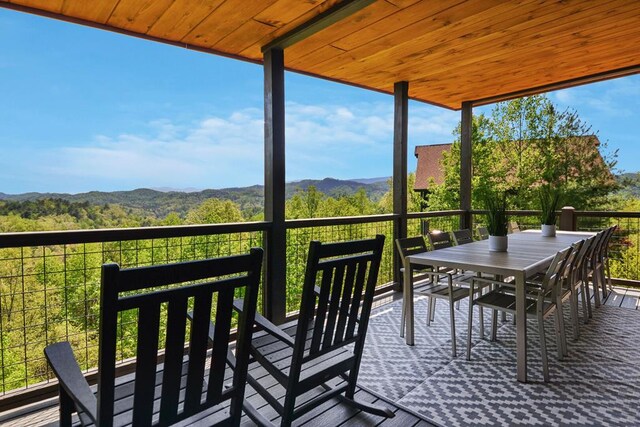 2837 Cedar Falls Way, Sevierville, TN 37862 - exterior space featuring a mountain view
