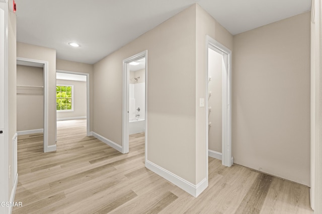 1039 Cedar Ln, Sevierville, TN 37862 - corridor with light wood-style floors and recessed lighting