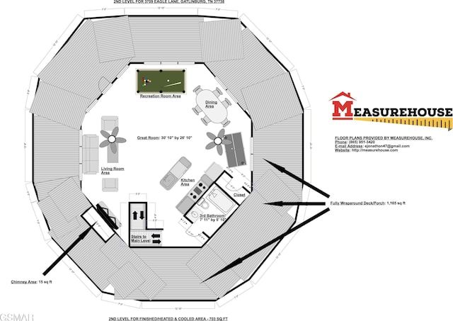 3709 Eagle Ln, Gatlinburg, TN 37738 - floor plan