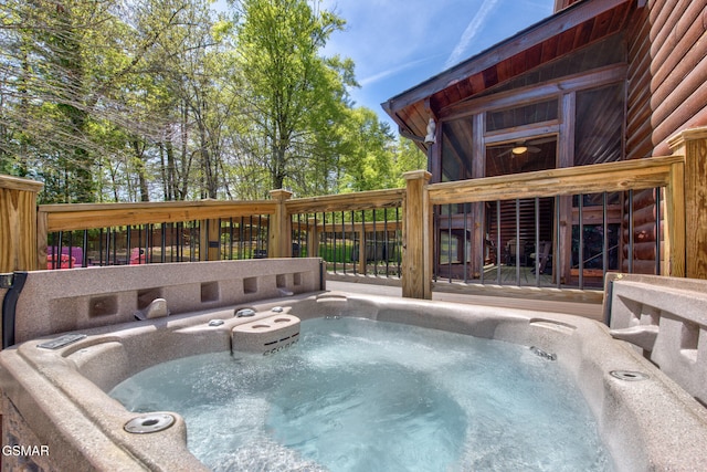 2754 Owls Cove Way, Sevierville, TN 37862 - view of pool with a hot tub