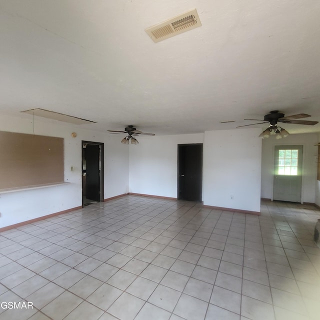 167 Vanderview Dr, Seymour, TN 37865 - unfurnished room with a ceiling fan and light tile patterned flooring