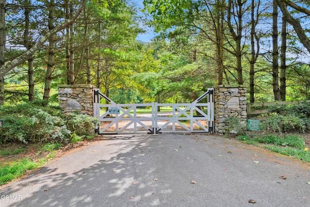 view of gate