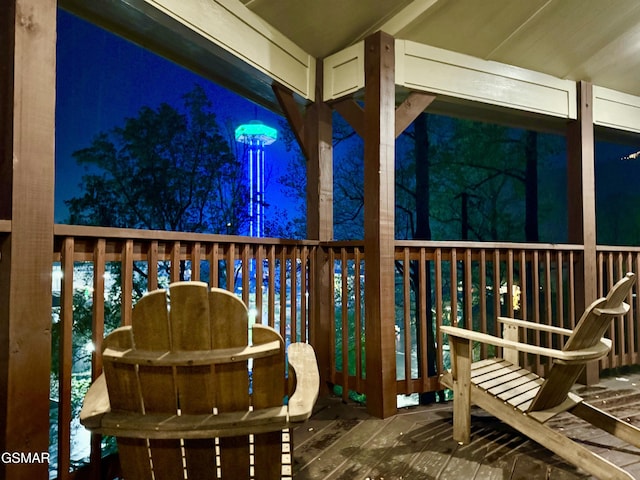 145 W Holly Ridge Rd, Gatlinburg, TN 37738 - view of wooden terrace