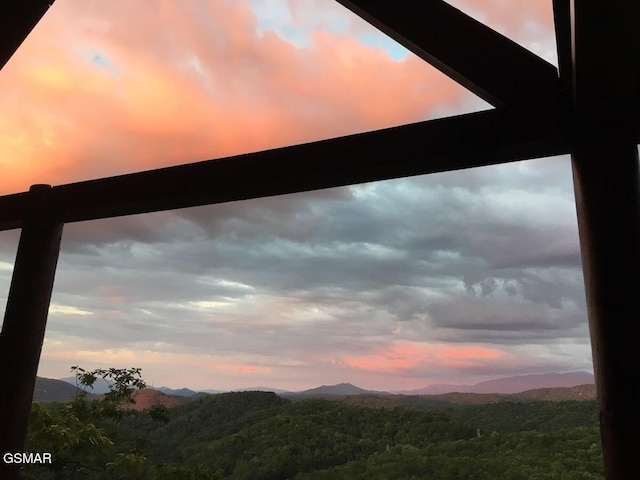 4610 High Vista Way, Pigeon Forge, TN 37863 - view of mountain background featuring a heavily wooded area