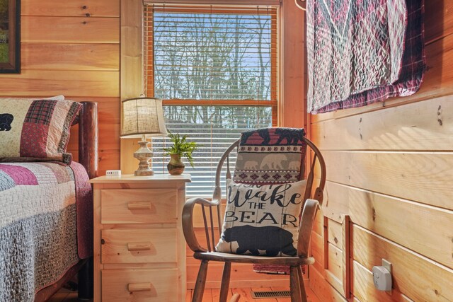 1706 Springer Rd, Sevierville, TN 37862 - interior space featuring wooden walls and a healthy amount of sunlight