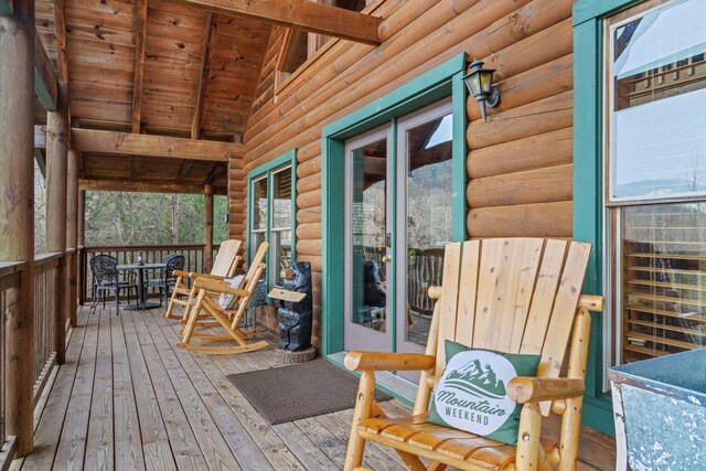1706 Springer Rd, Sevierville, TN 37862 - view of deck