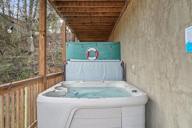 1706 Springer Rd, Sevierville, TN 37862 - exterior space featuring a hot tub