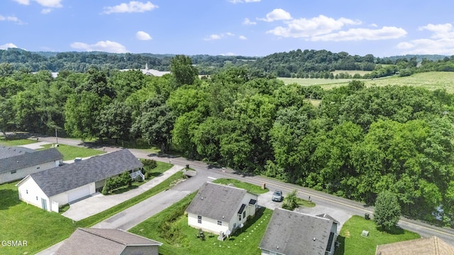 1733 Snapp Rd, Sevierville, TN 37862 - aerial view of a heavily wooded area