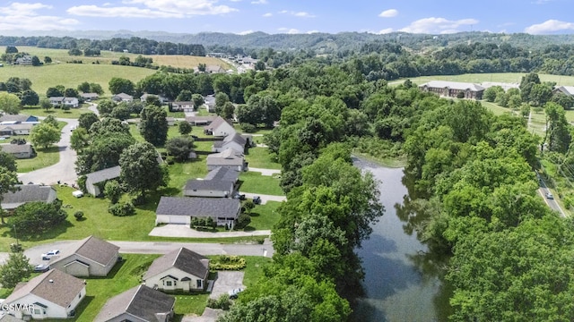 1733 Snapp Rd, Sevierville, TN 37862 - aerial perspective of suburban area with a large body of water
