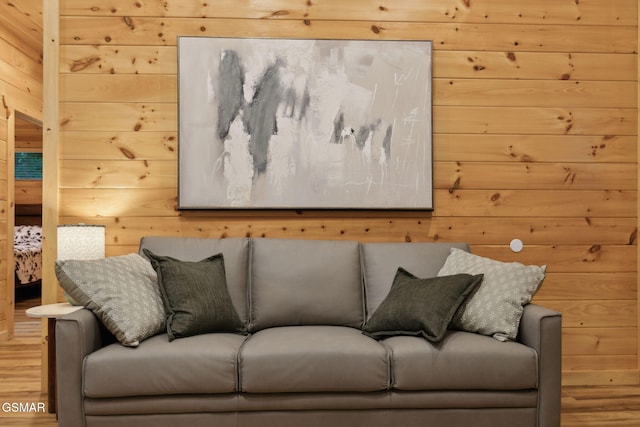 1010 Pinyon Cir, Pigeon Forge, TN 37863 - living area with wood walls and wood finished floors