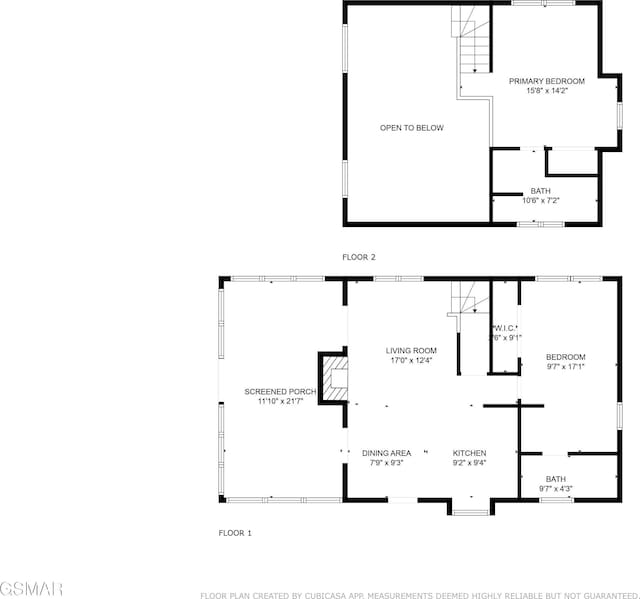 1514 Ridgecrest Dr, Sevierville, TN 37876 - floor plan / room layout