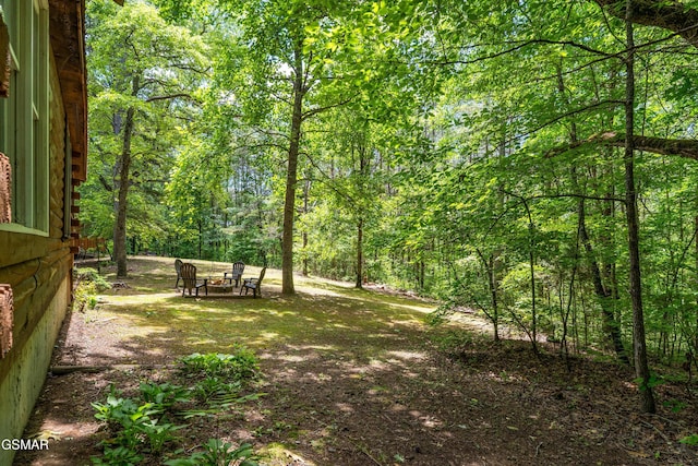 1514 Ridgecrest Dr, Sevierville, TN 37876 - view of yard with a view of trees