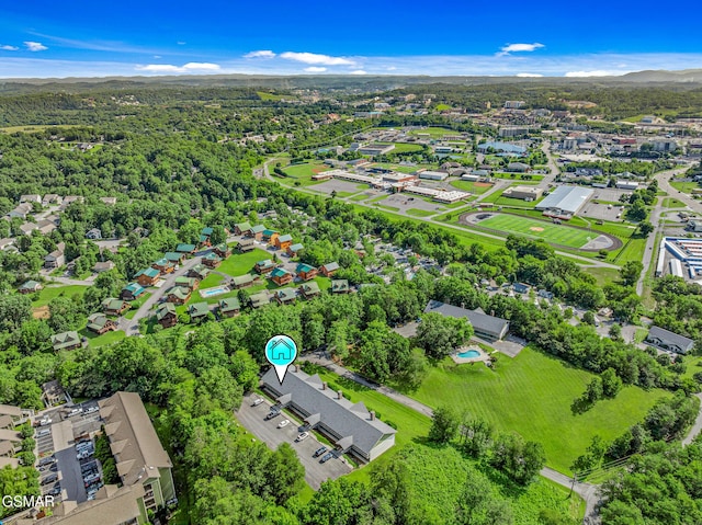 526 Briarcliff Way Apt 102, Pigeon Forge, TN 37863 - aerial view of property's location featuring nearby suburban area