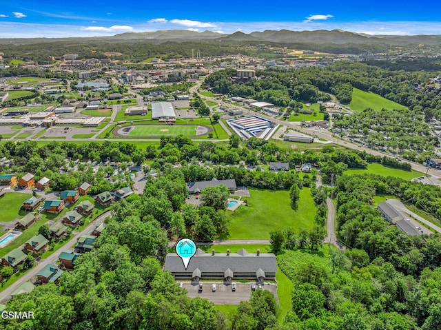 526 Briarcliff Way Apt 102, Pigeon Forge, TN 37863 - drone / aerial view of a mountainous background