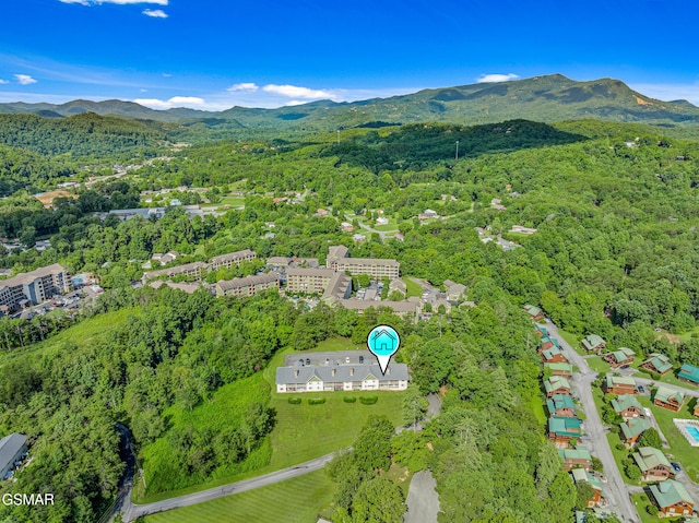 526 Briarcliff Way Apt 102, Pigeon Forge, TN 37863 - bird's eye view of a mountainous background