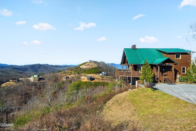 property view of mountains