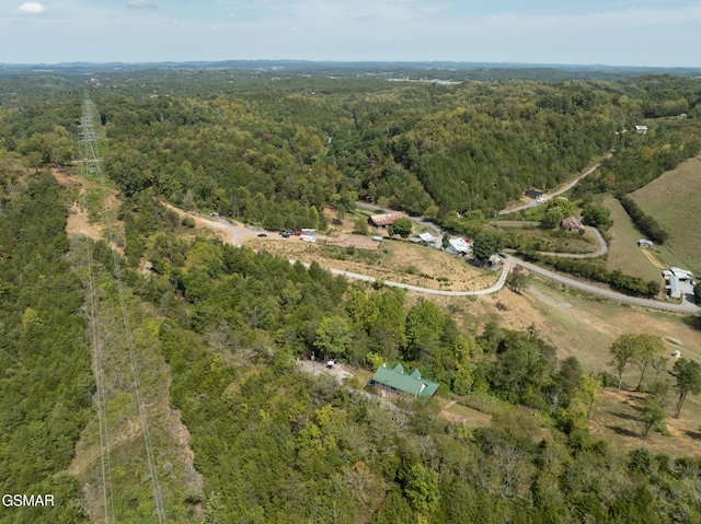 aerial view with a view of trees