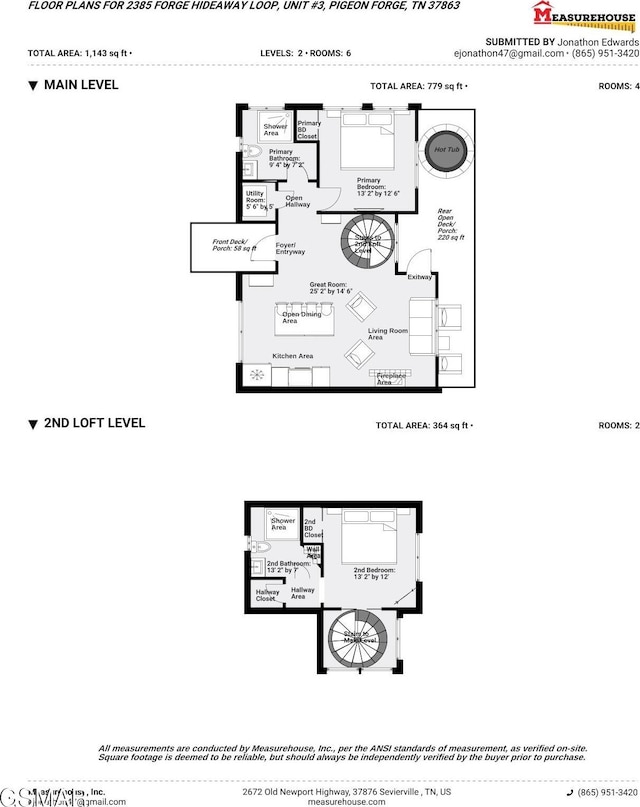 2385 Forge Hideaway Loop Unit 2, Pigeon Forge, TN 37863 - room layout