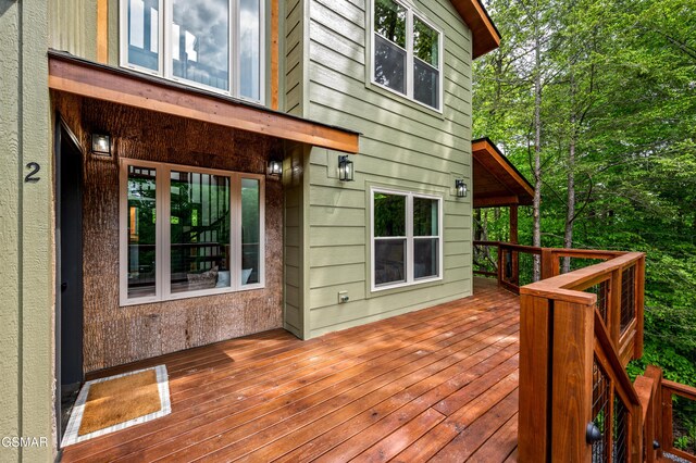 2385 Forge Hideaway Loop Unit 2, Pigeon Forge, TN 37863 - view of deck