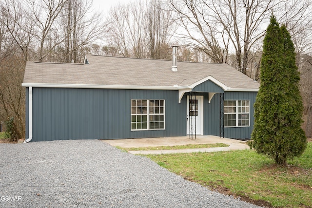 view of ranch-style house