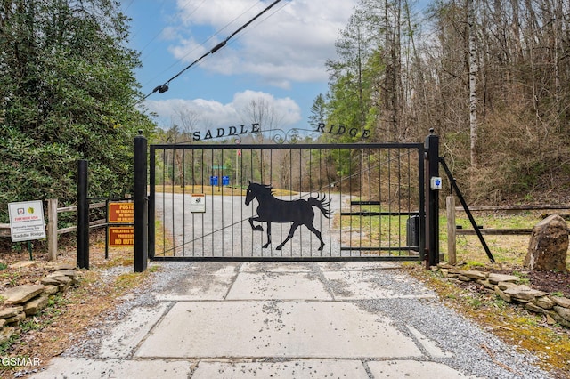 view of gate