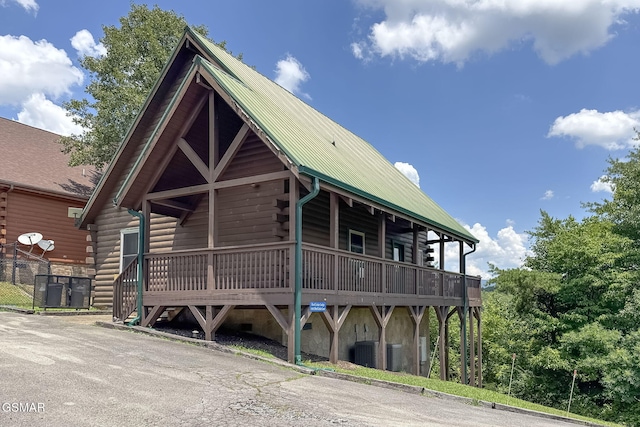 1482 Red Cedar Ln Unit 64, Sevierville, TN 37876 - log cabin with log exterior and a metal roof