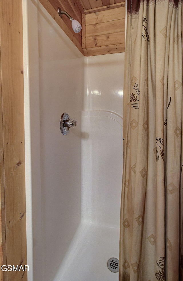 1482 Red Cedar Ln Unit 64, Sevierville, TN 37876 - bathroom with a shower with shower curtain