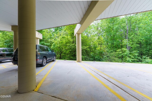 1704 Hidden Hills Rd Unit 504, Gatlinburg, TN 37738 - garage with uncovered parking