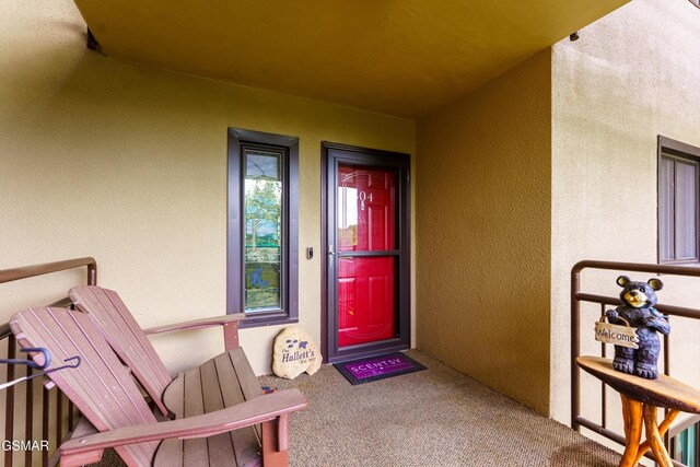 1704 Hidden Hills Rd Unit 504, Gatlinburg, TN 37738 - view of exterior entry featuring stucco siding