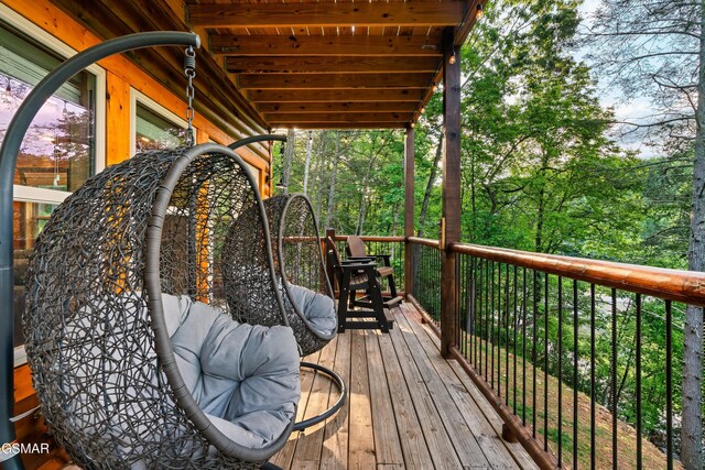 1013 Silver Poplar Ln, Sevierville, TN 37876 - view of deck